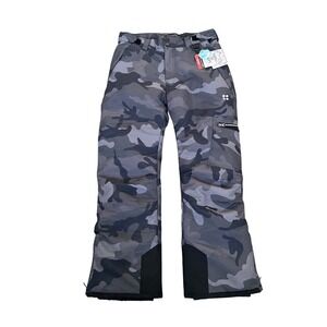 Swiss Alps Camo‎ Ski Pants Youth 14/16 Waterproof Windproof Snow Outdoor NWT